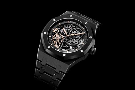 audemars piguet black edition|Audemars Piguet black ceramic skeleton.